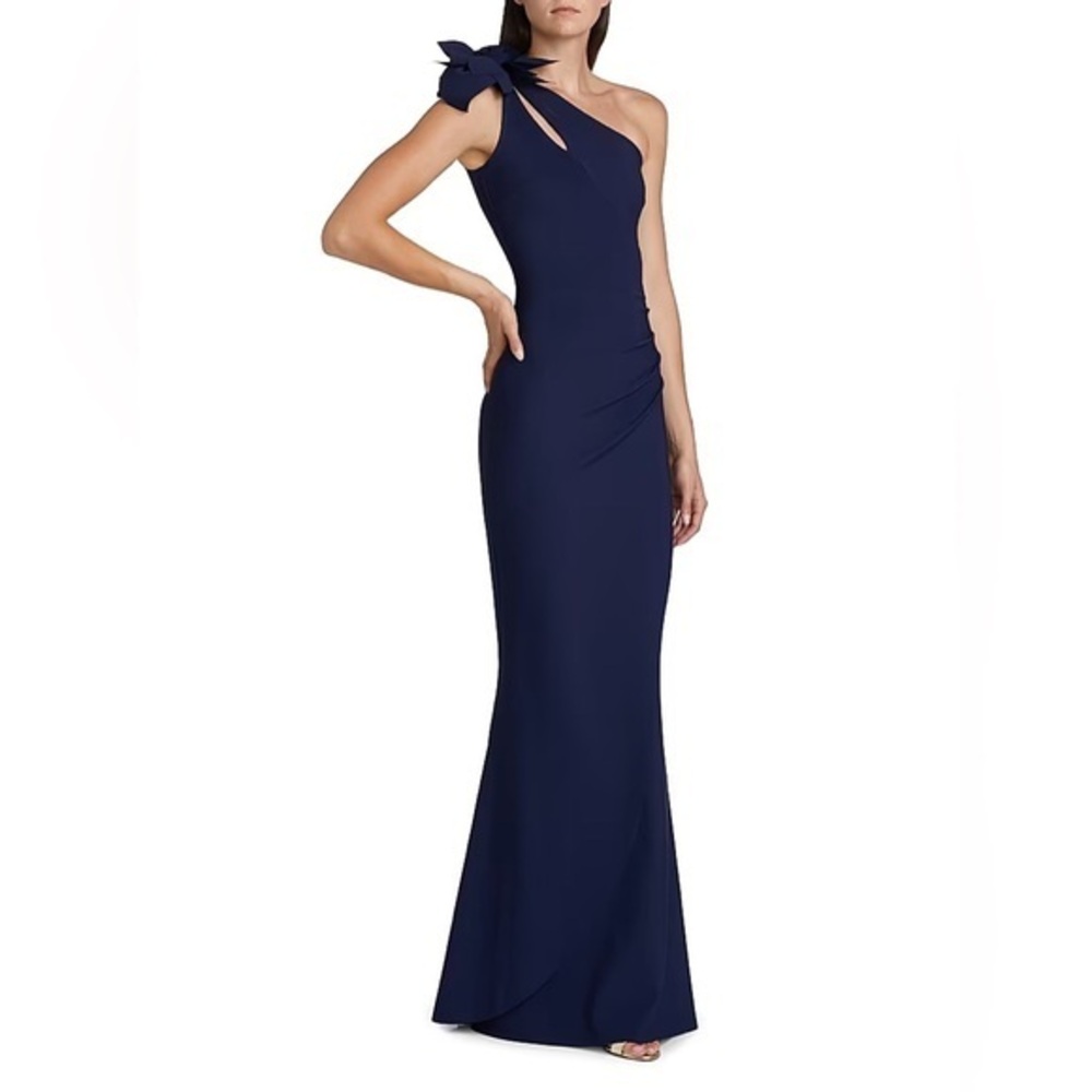 Chiara Boni La Petite Robe Gosia One-Shoulder Gown Size 2